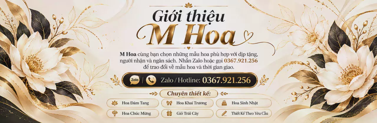 Ảnh bìa Shop hoa tươi Vĩnh Cửu Đồng Nai - Gửi hoa đẹp, trao lời thương